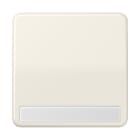 JUNG - Wippe 1fach, mit Schriftfeld, Thermoplast, Serie CD, weiss