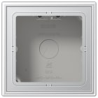JUNG - Aufputz-Kappe 1fach, Serie LS, Aluminium