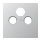 JUNG - Abdeckung für Universal-Sat/BK-Dosen, Serie LS, Aluminium