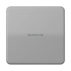 JUNG - Wippe 1fach mit Lichtleiter, Duroplast, Serie CD, grau