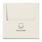 JUNG - Hotelcard-Schalter (ohne Taster-Einsatz), Hotelcard, Serie LS, weiss