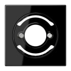 JUNG - Abdeckung für Lichtsignale, Duroplast, Serie LS, schwarz