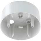 JUNG - Aufputz-Gehäuse, Durchmesser: 103 mm, Höhe 45 mm, alpinweiss