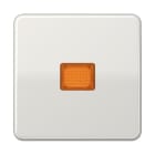 JUNG - Wippe 1fach mit Kalotte, Duroplast, Serie CD, lichtgrau