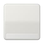 JUNG - Wippe 1fach, mit Schriftfeld, Duroplast, Serie CD, lichtgrau