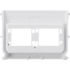 JUNG - Montage-Einsatz Acs, 2fach, für 2 Einzelmodule 8 (8) E-DATmodul, RJ 45 System