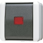 JUNG - Wipp-Kontrollschalter, Universal Aus-Wechsel, 10AX 250V ~, IP44, WG 800