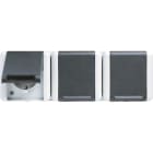 JUNG - SCHUKO-Dreifach-Steckdose, 5 Leitungseinf., 16A 250V ~, Klappdeckel, waagerecht