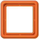 JUNG - Rahmen 1fach, Thermoplast, CD 500, orange (für ZSV)