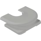 JUNG - Einführungsschieber für Kabel und Minikanal, Thermoplast, grau