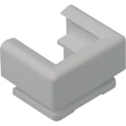 JUNG - Einführungsschieber für Kabelkanal 15 x 15 mm, Thermoplast, grau