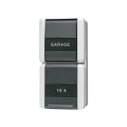JUNG - SCHUKO-Steckdose 16 A 250V ~ mit Schalter Universal Aus-Wechsel 10 AX 250V ~
