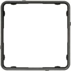 JUNG - Applikations-Rahmen, CD PLUS, schwarz-metallic