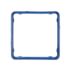 JUNG - Applikations-Rahmen, CD PLUS, blau-metallic (magic)