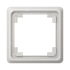 JUNG - Rahmen 1fach, senkrechte und waagerechte Montage, Duroplast, CD PLUS, lichtgrau