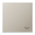 JUNG - Wippe 1fach, Symbol Licht, Serie LS, Edelstahl