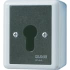 JUNG - Schlüsselschalter, Universal Aus-Wechselschalter, 2-pol., 16AX 250V ~, IP44