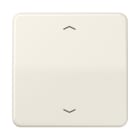 JUNG - Wippe 1fach, mit Pfeilsymbolen, Duroplast, Serie CD, weiss