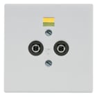 JUNG - Potentialausgleich-Steckdose, Duroplast, Serie LS, lichtgrau