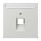 JUNG - Abdeckung für IAE/UAE-Anschlussdosen 1 x 8-polig, Serie LS, lichtgrau