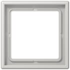 JUNG - Rahmen 1fach, senkrechte und waagerechte Montage, Duroplast, LS 990, lichtgrau
