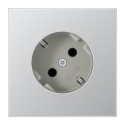 JUNG - SCHUKO-Steckdose 45°, 16 A 250V ~, Serie LS, Aluminium