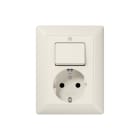 JUNG - SCHUKO-Steckdose 16 A 250V ~ mit Schalter Universal Aus-Wechsel 10 AX 250V ~