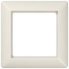 JUNG - Rahmen 1fach, senkrechte und waagerechte Montage, Thermoplast, AS 500, weiss