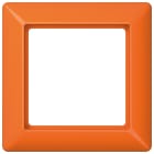 JUNG - Rahmen 1fach, Thermoplast, AS 500, orange (für ZSV)