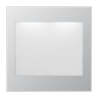 JUNG - LED-Lichtsignal, weiss und blau, Serie LS, Aluminium