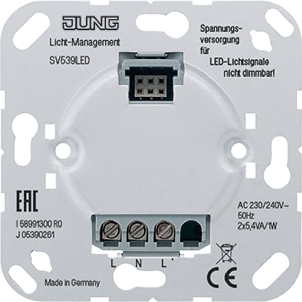 JUNG - Spannungsversorgung, AC 230 V ~, 50 Hz