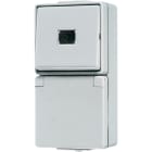 JUNG - SCHUKO-Steckdose 16 A 250V ~ mit Taster 10A 250V ~ (ohne Kalotte), WG600
