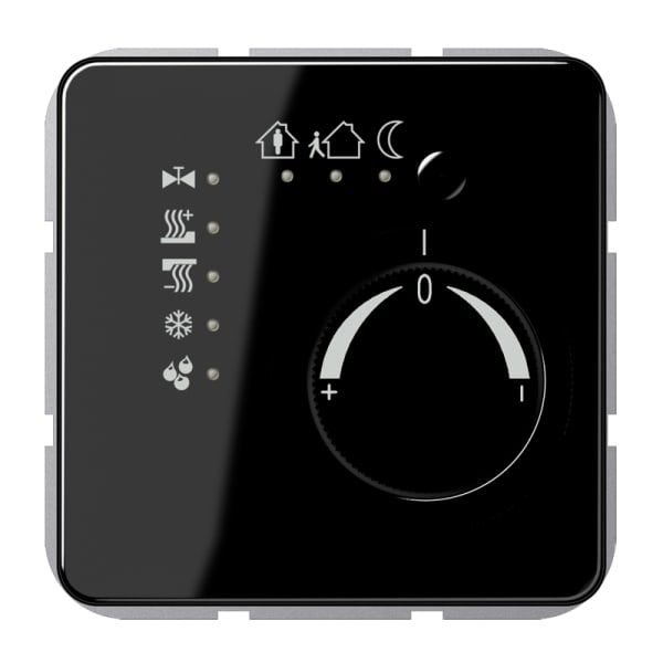 JUNG - KNX Stetigregler, Serie CD, schwarz