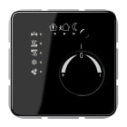 JUNG - KNX Stetigregler mit integrierter Tasterschnittstelle 4fach, Serie CD, schwarz