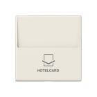 JUNG - Hotelcard-Schalter (ohne Taster-Einsatz), Hotelcard, Serie AS, weiss