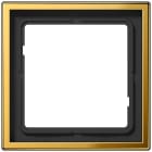 JUNG - Rahmen 1fach, Metall goldfarben PVD-beschichtet, LS 990, goldfarben