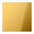 JUNG - Blind-Abdeckung (gerastet), Metall gold PVD-beschichtet, Serie LS, gold