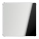JUNG - Blind-Abdeckung (gerastet), Metall verchromt, Serie LS, glanzchrom