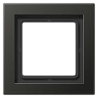 JUNG - Rahmen 1fach, Aluminium lackiert, LS-DESIGN, anthrazit (lackiertes Aluminium)