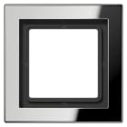 JUNG - Rahmen 1fach, Metall verchromt, LS-DESIGN, glanzchrom