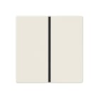 JUNG - Tastensatz 1fach, F40, Serie AS, weiss