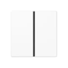 JUNG - Tastensatz 1fach, F40, Serie AS/A, alpinweiss
