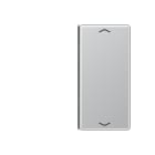 JUNG - Taste 2fach, mit Pfeilsymbolen, F40, Serie A, aluminium
