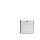 JUNG - Taste 4fach, 1+4, mit Pfeilsymbolen, F40, Serie A, aluminium