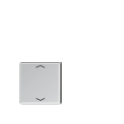JUNG - Taste 4fach, 2+3, mit Pfeilsymbolen, F40, Serie A, aluminium