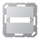 JUNG - Abdeckung für 1 D-Subminiatur-Steckverbinder, 25 polig, Serie A, aluminium