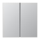 JUNG - Tastensatz 2fach, F40, Serie LS, Aluminium
