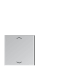 JUNG - Taste 4fach, 2+3, mit Pfeilsymbolen, F40, Serie LS, Aluminium