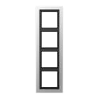 JUNG - Rahmen 4fach, LS-DESIGN, Aluminium (lackiert)