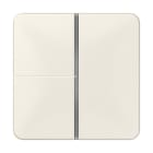 JUNG - Tastensatz 3fach, F40, Serie CD, weiss